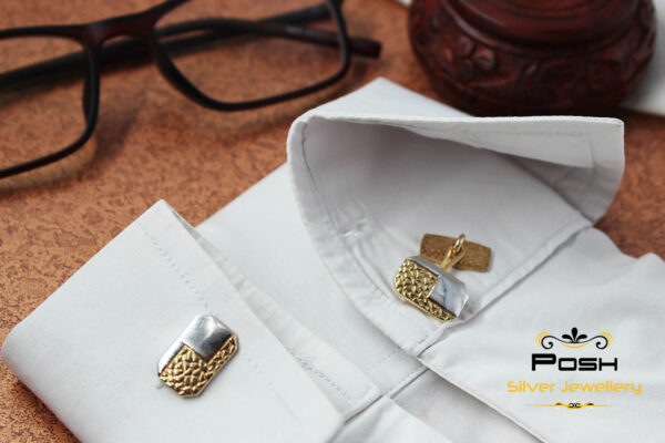 CUFFLINKS - GOLD POLISH