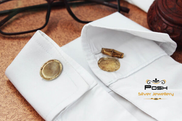 CUFFLINKS - GOLD POLISH