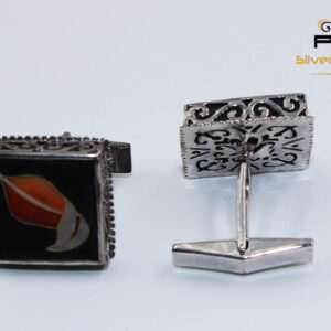 CUFFLINKS - MOTHER OF PEARL STONE