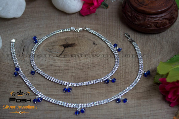 ANKLET - CZ STONE