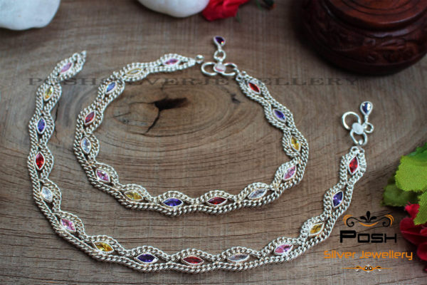 ANKLET - CZ STONE