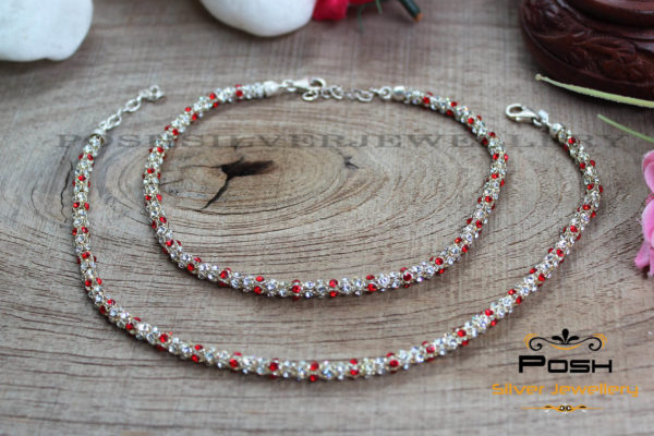 ANKLET - CZ STONE