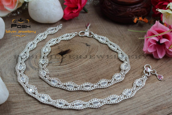 ANKLET - CZ STONE