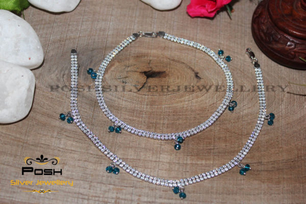 ANKLET - CZ STONE