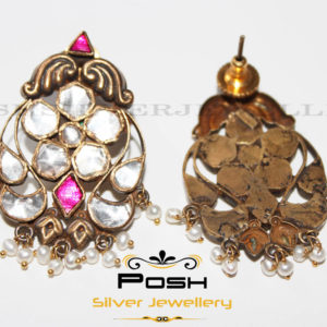 EAR RING - KUNDAN