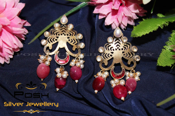 EAR RING - KUNDAN