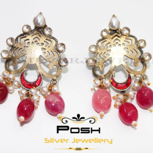 EAR RING - KUNDAN