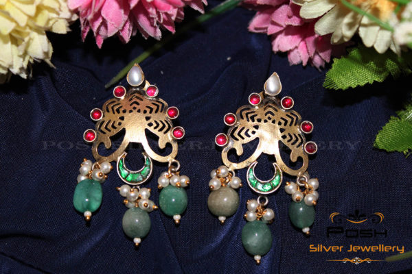 EAR RING - KUNDAN