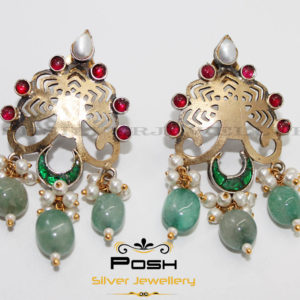 EAR RING - KUNDAN