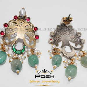 EAR RING - KUNDAN