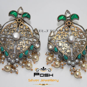 EAR RING - KUNDAN