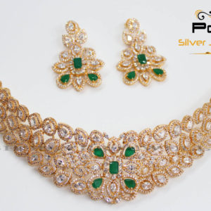 CHOKER SET - CZ STONE