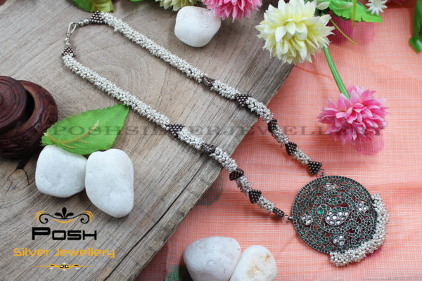 LONG NECKLACE - OXIDIZE