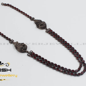 NECKLACE - TWO LINE - OXIDIZED