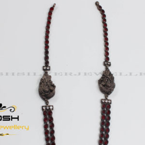 NECKLACE - TWO LINE - OXIDIZED