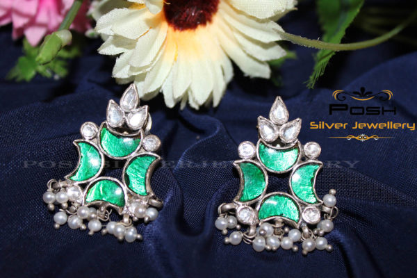 EAR RING - KUNDAN