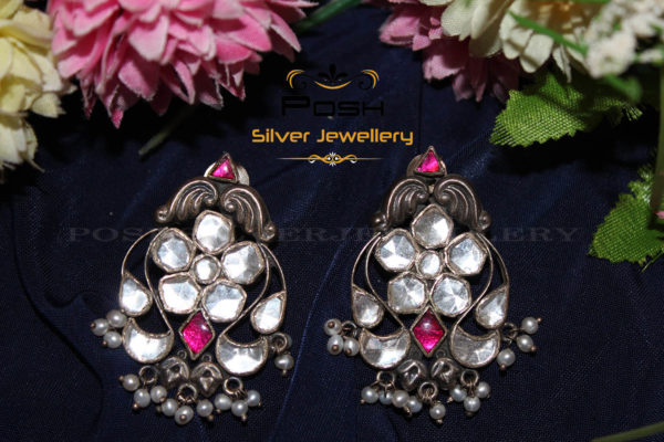 EAR RING - KUNDAN