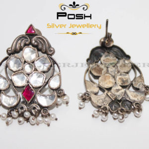 EAR RING - KUNDAN