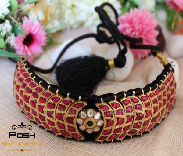 THREAD CHOKER - KUNDAN